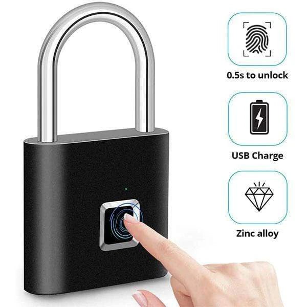 💥🔒Cadenas Intelligent Cadelux – Déverrouillage par Empreinte Digitale - Cadelux
